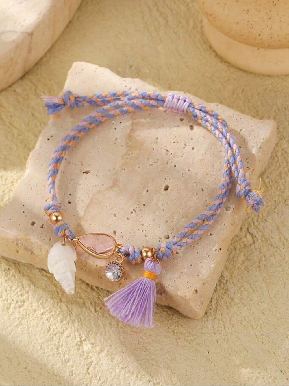 Boho shell bracelet Q1205